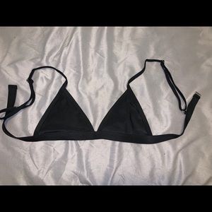 Black Triangle bikini top